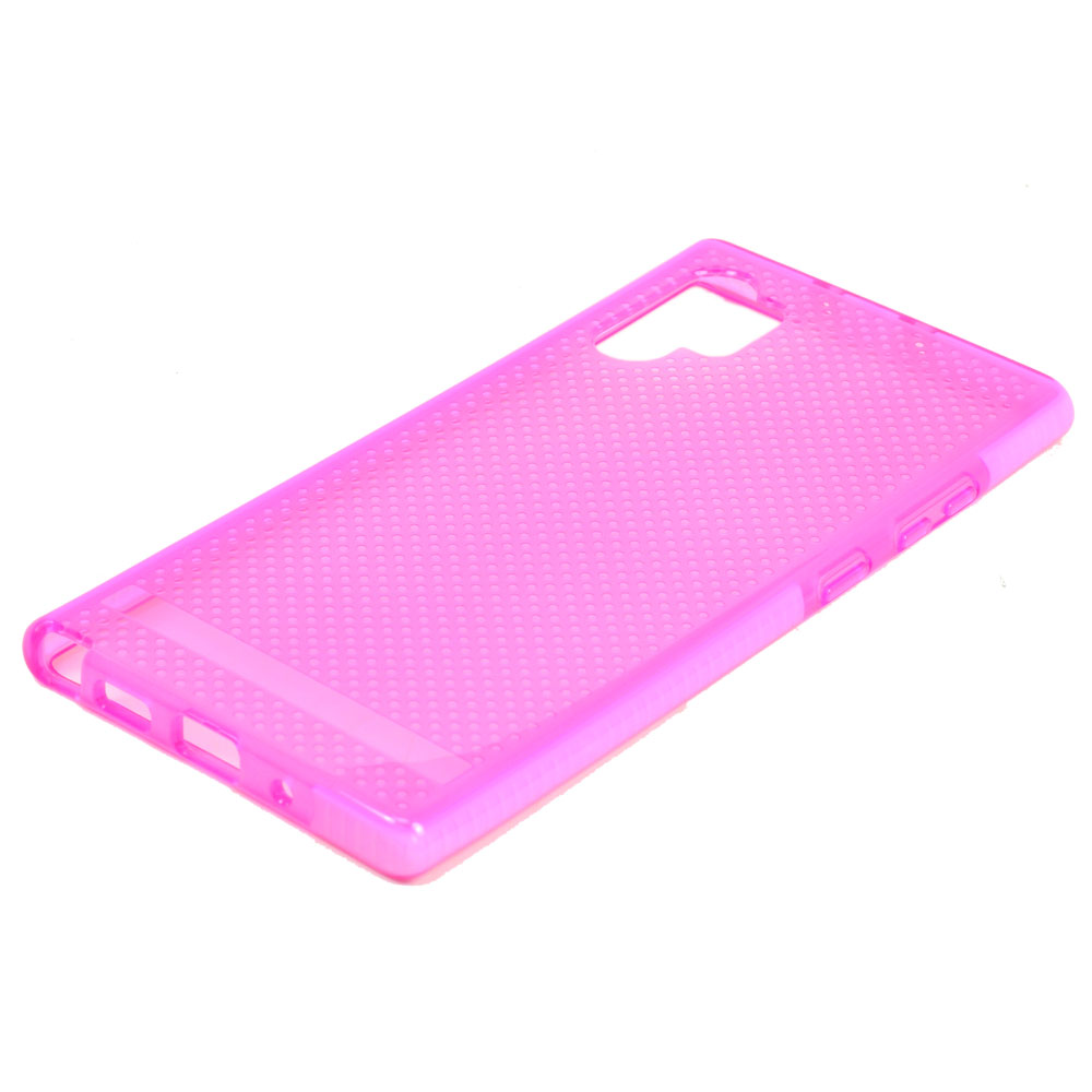 Galaxy Note 10+ (Plus) Mesh Armor Hybrid Case (Hot Pink)